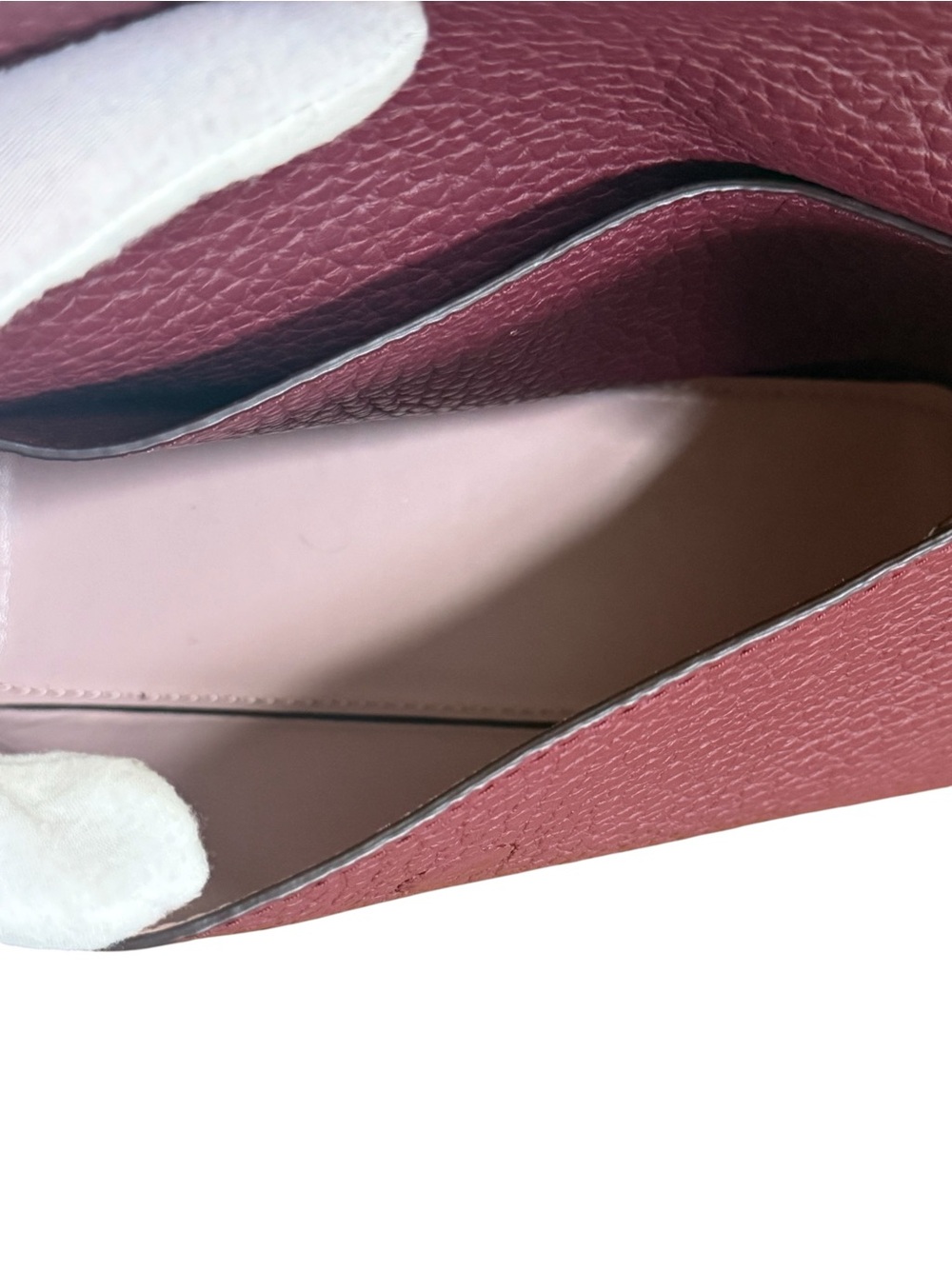 Authenticated Kate Spade Carter Berrin Burgundy Pebbled Leather Crossbody! EUC! - Picture 11 of 13